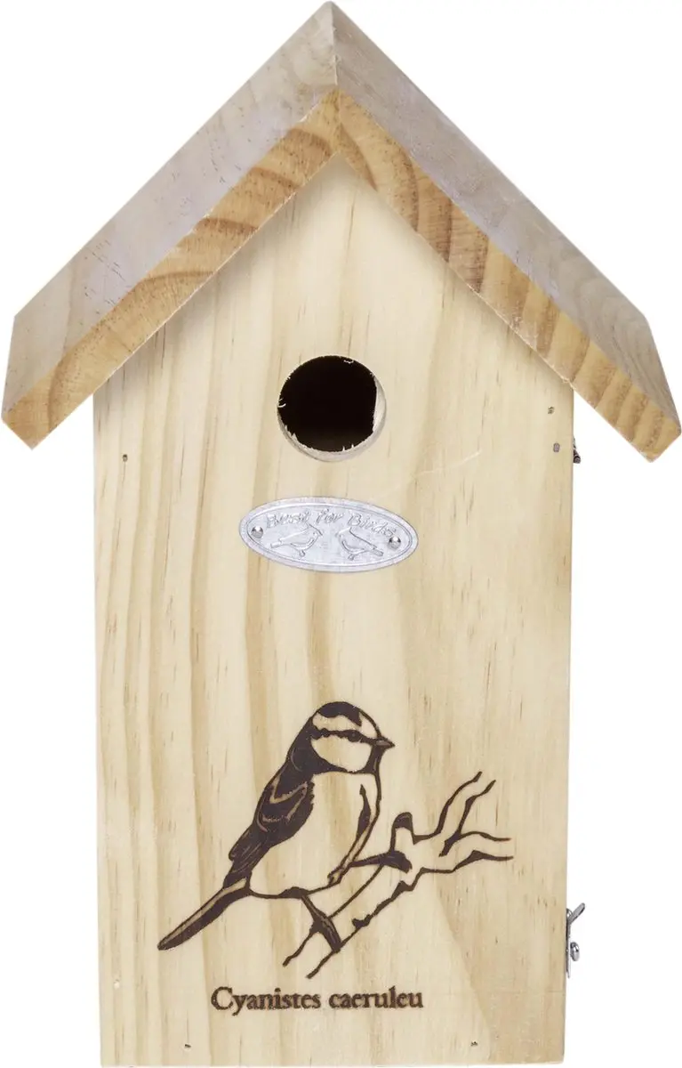 Esschert Design Pimpelmees Vogelhuisje 26cm - Eiken