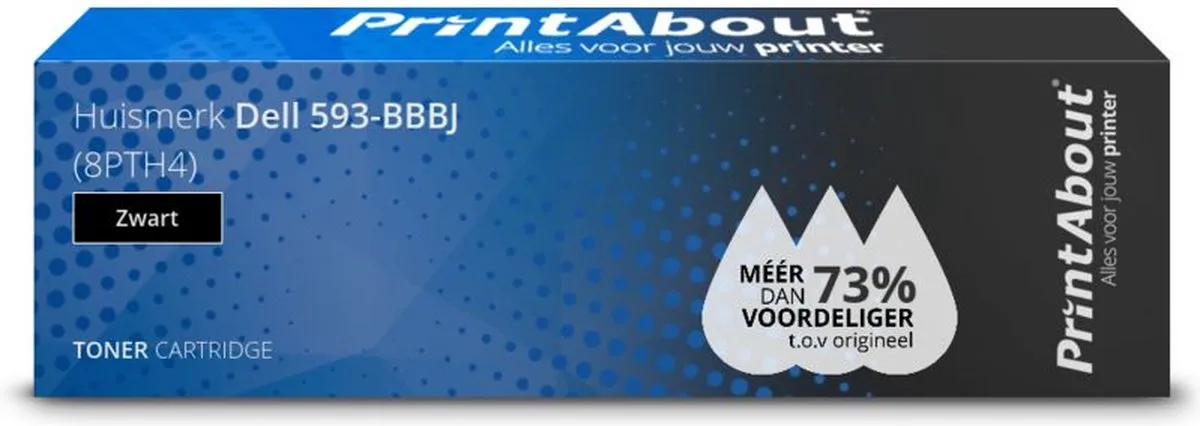 PrintAbout 593-BBBJ-PA Toner Zwart