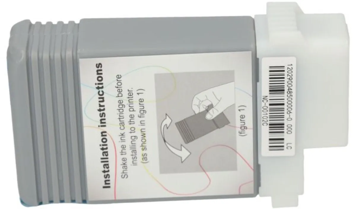 PrintAbout PFI-107C Inktcartridge - Cyaan - 130ml - Canon