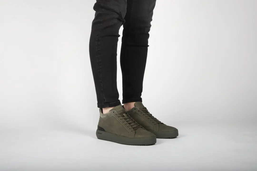 Blackstone Trevor YG23.TARM Sneaker - Dark green - Maat 40 - afbeelding 5 van 6