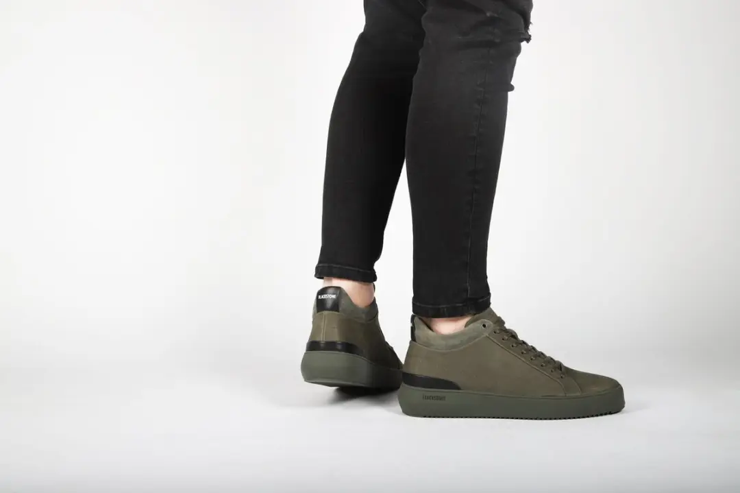 Blackstone Trevor YG23.TARM Sneaker - Dark green - Maat 40 - afbeelding 3 van 6