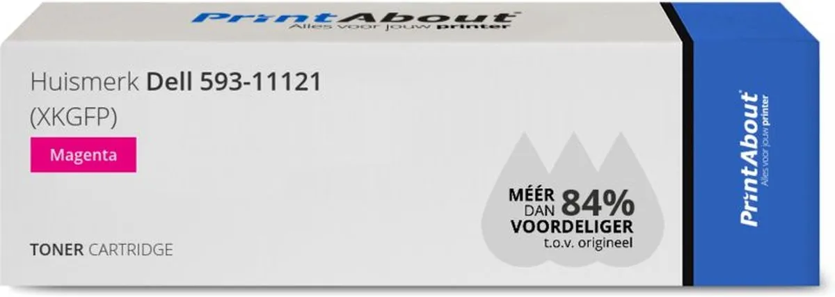 PrintAbout Dell 593-11121-PA Toner Magenta