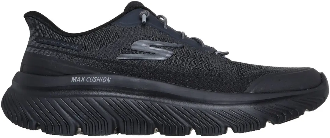 Skechers Go Walk Max Hyper Burst Hardloopschoenen 217128-BBK - Zwart - afbeelding 2 van 6