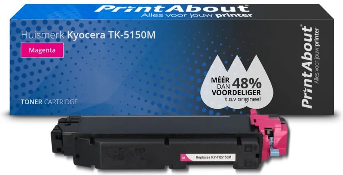 PrintAbout TK-5150M-PA Toner - Magenta