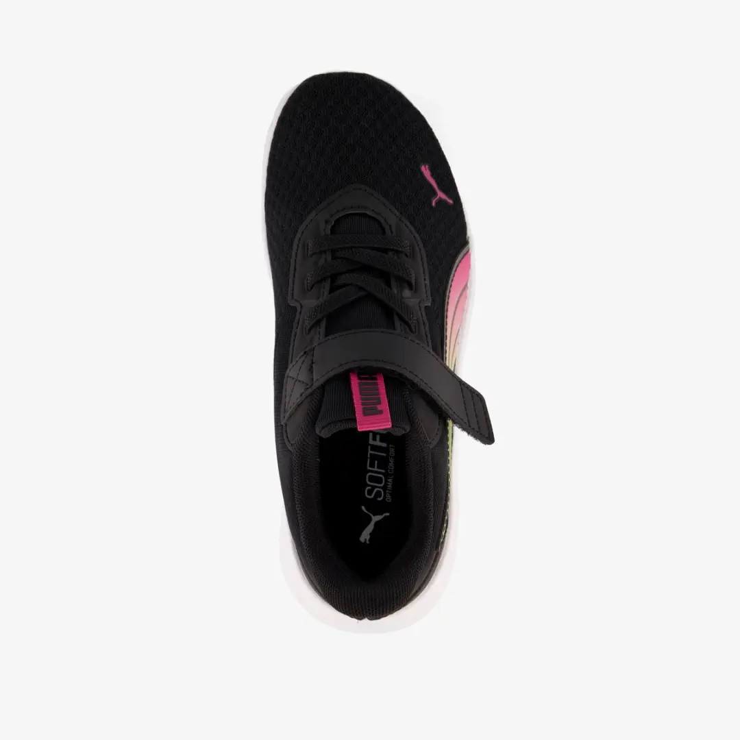 PUMA FlexFocus Modern Blaze Fade Meisjes Sneakers - Maat 31 - Zwart - afbeelding 2 van 6