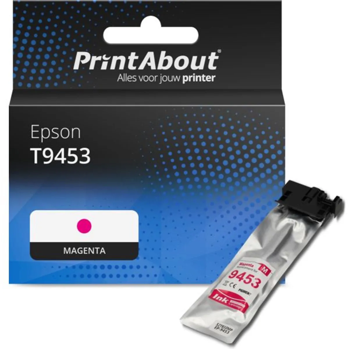 PrintAbout Inktcartridge T9453 Magenta XL