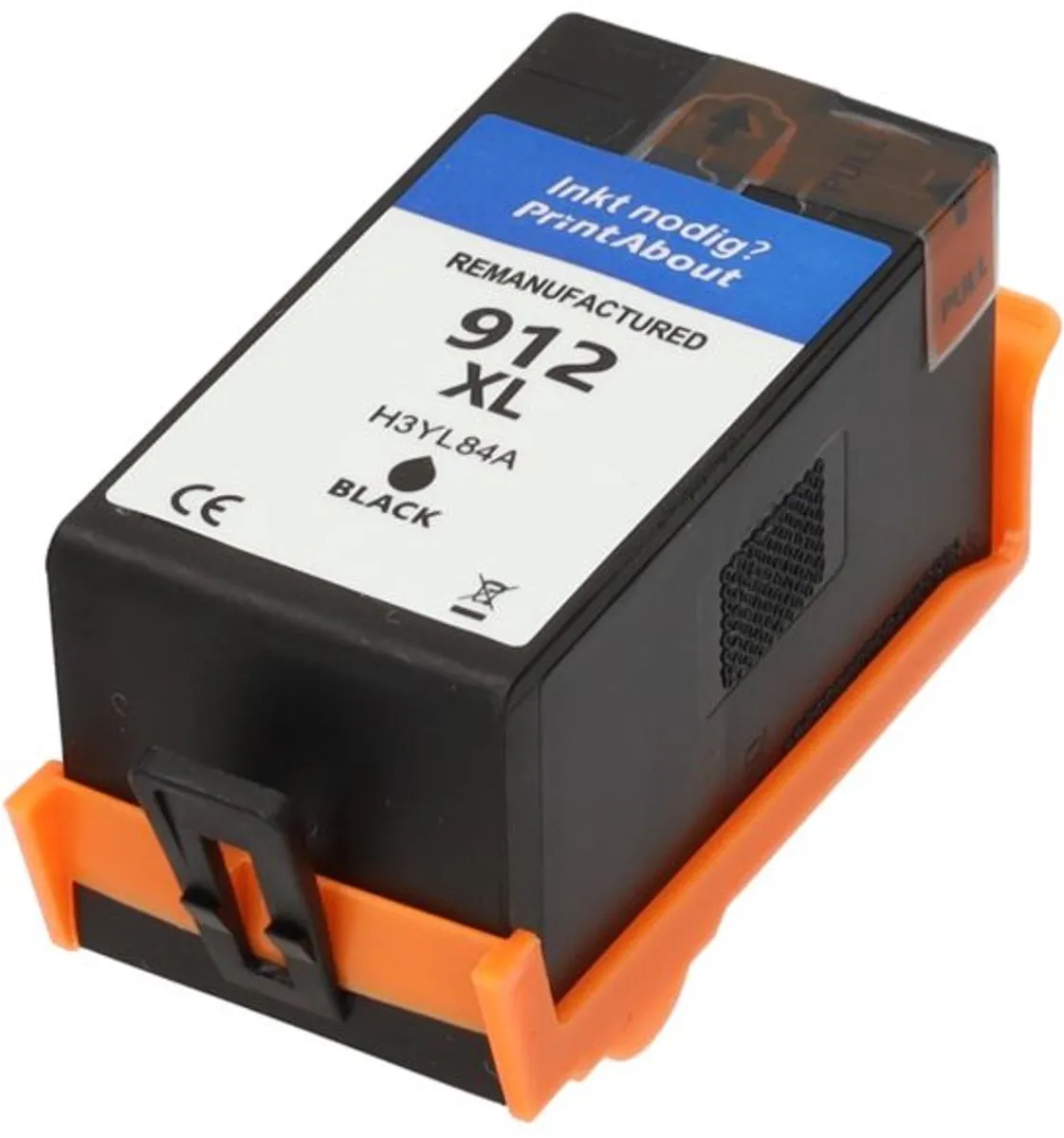 PrintAbout Inktcartridge 3YL80AE Zwart - 30ml - o.a. HP ENVY/OfficeJet