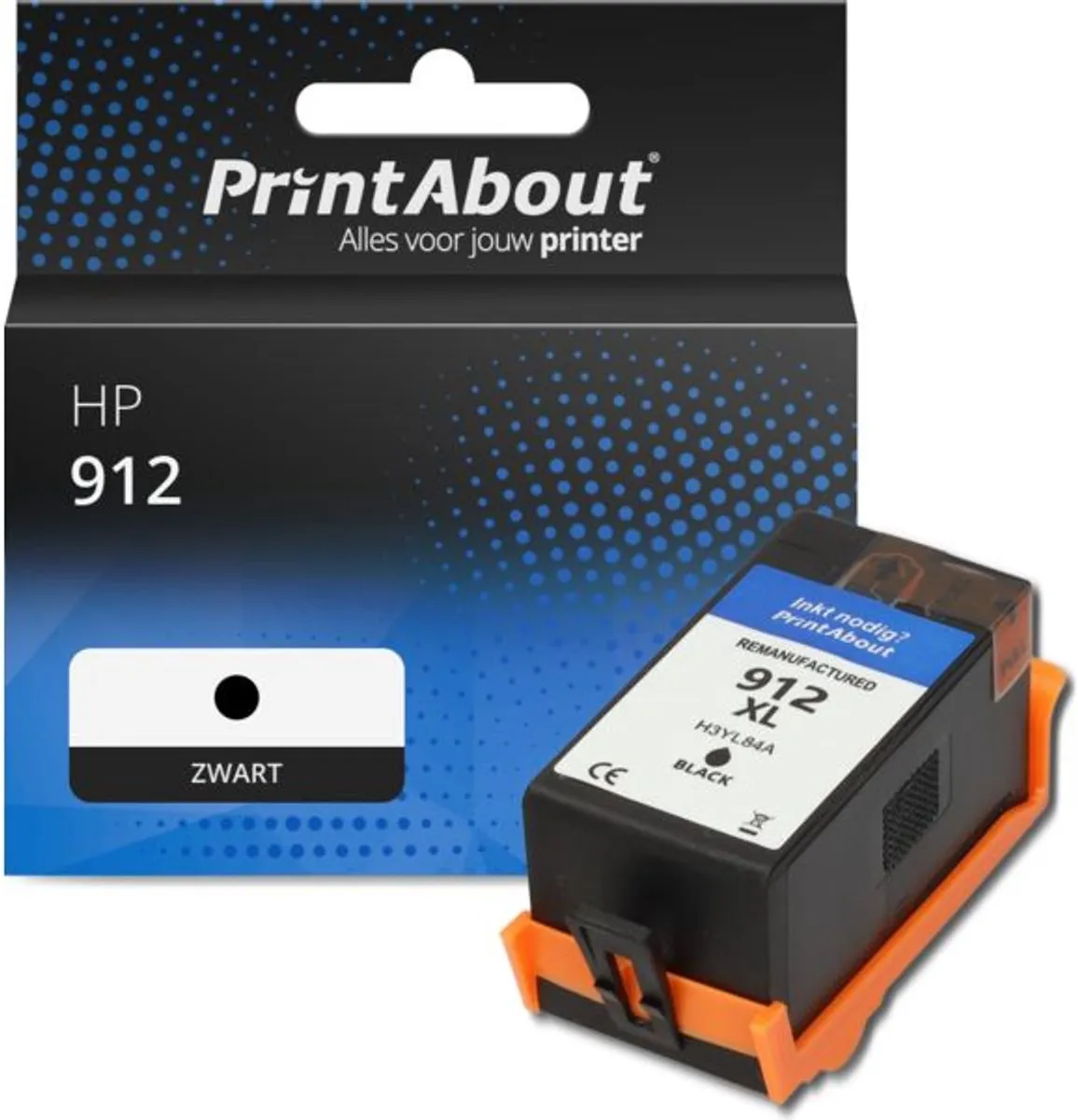 PrintAbout Inktcartridge 3YL80AE Zwart