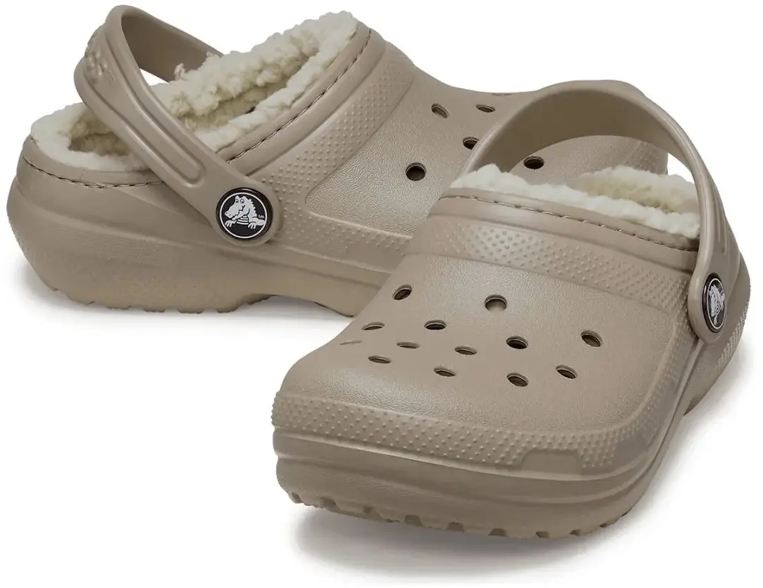 Crocs Classic Lined Klompen - Beige - EU 34/35 - afbeelding 4 van 4