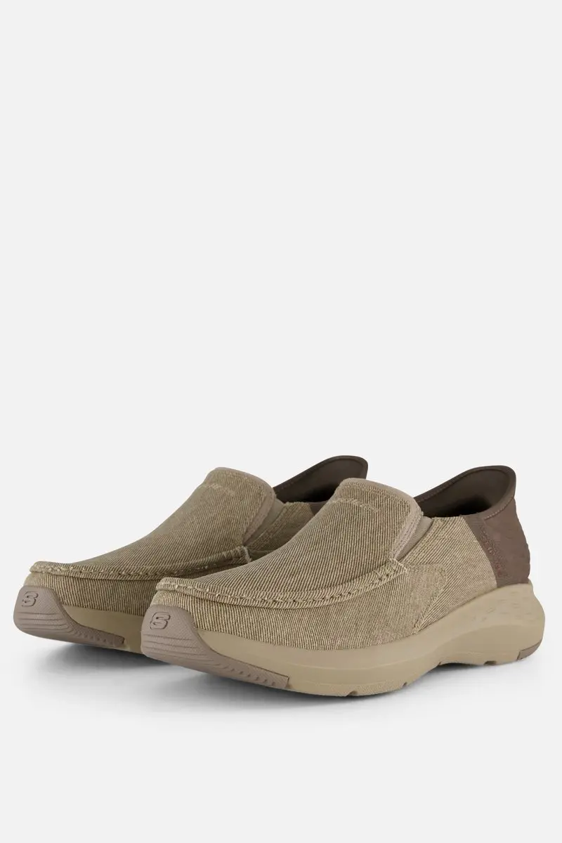 Skechers Hands Free Slip-ins Instappers taupe - Maat 41