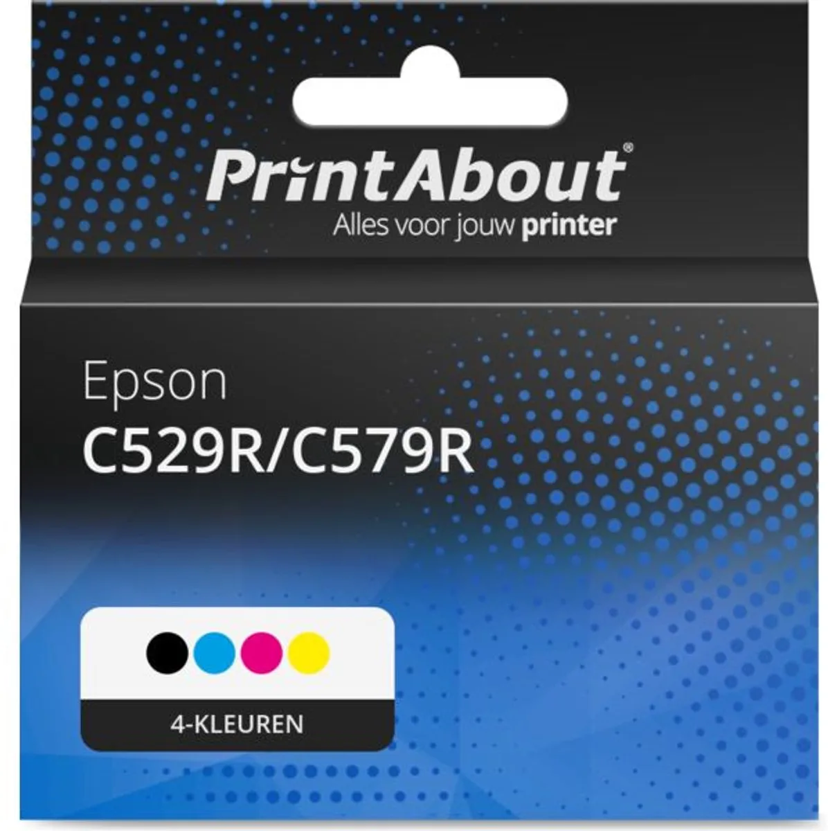 PrintAbout Inktcartridge C529R/C579R T01D1/2/3/400 4-kleuren