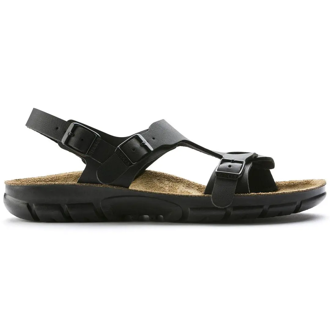 Birkenstock Saragossa Dames Sandalen Black Narrow-fit