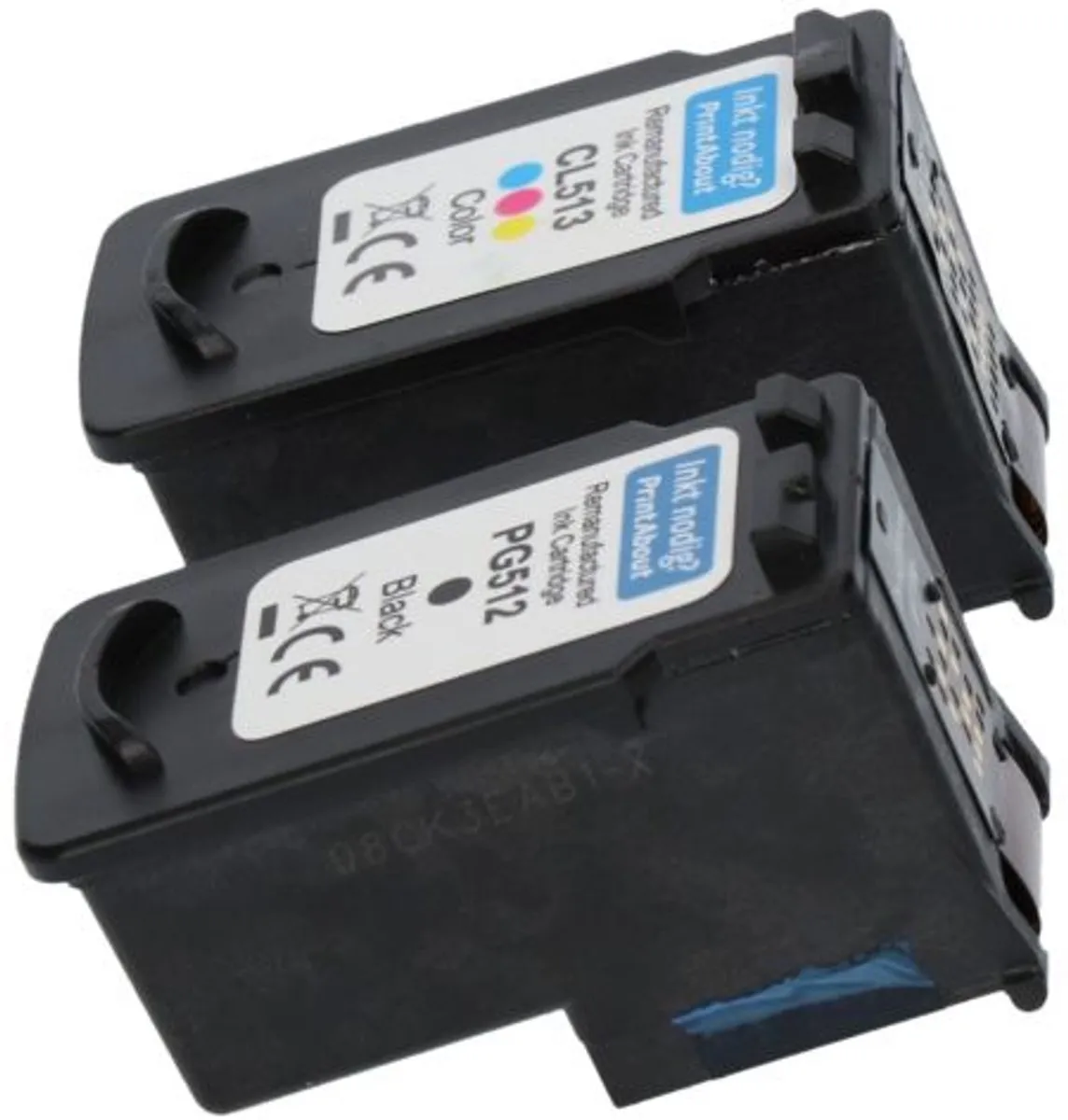 PrintAbout PG-510 + CL-511 Inktcartridge Multipack - Zwart + 3 Kleuren - 1.025 Pagina's