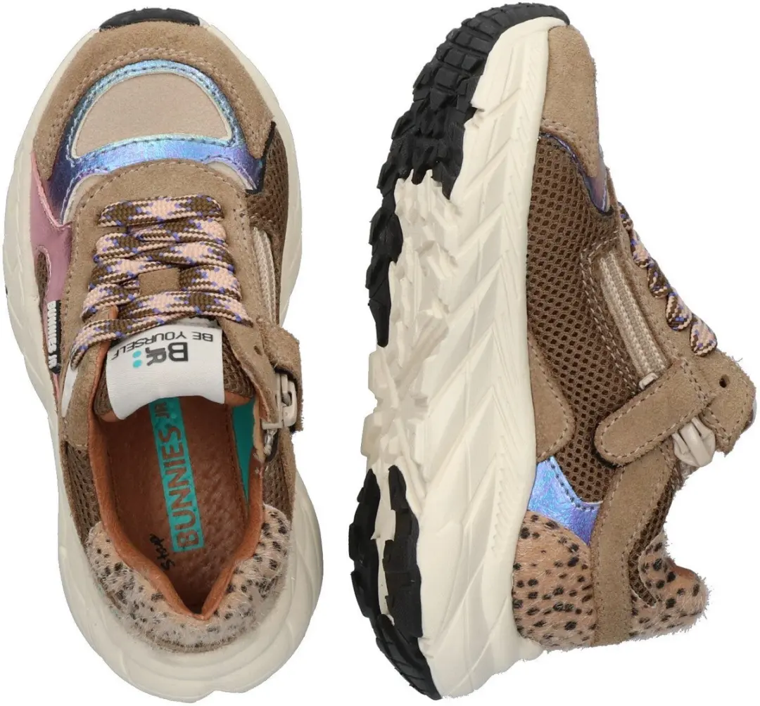 BunniesJR Reza Rush Lage Sneakers - Roze 33 - afbeelding 3 van 6