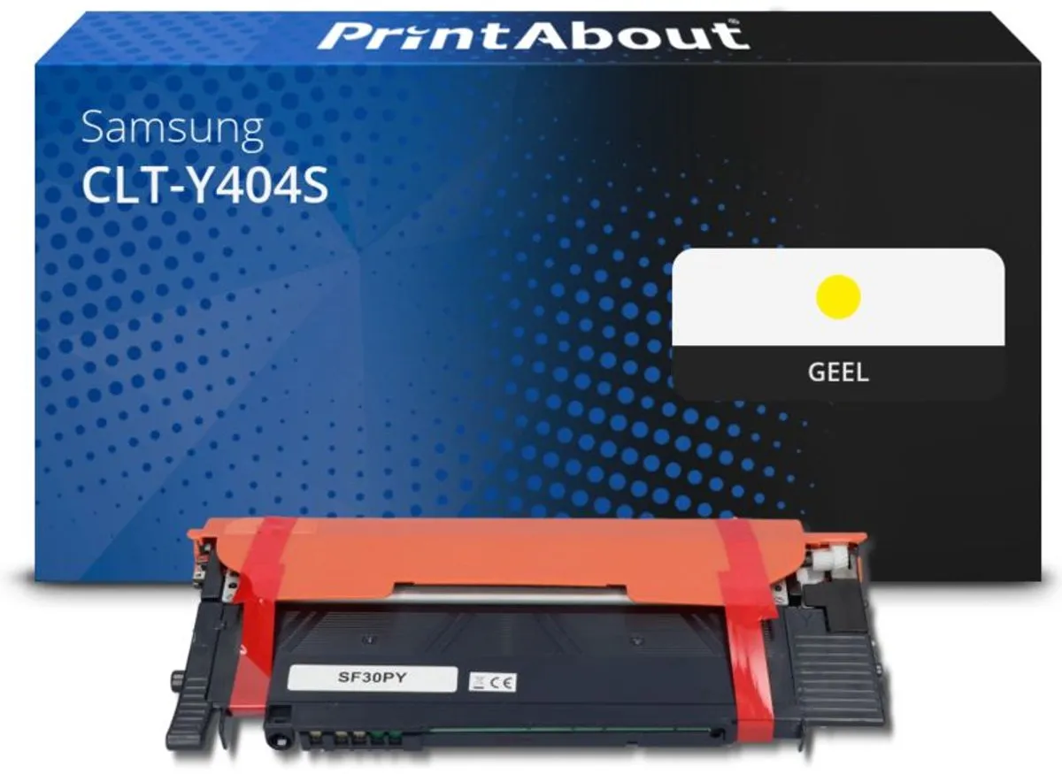 PrintAbout CLT-Y404S-PA Toner Geel