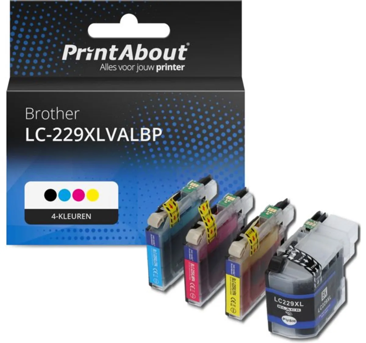 PrintAbout Brother LC-229XLVALBP Inktcartridge