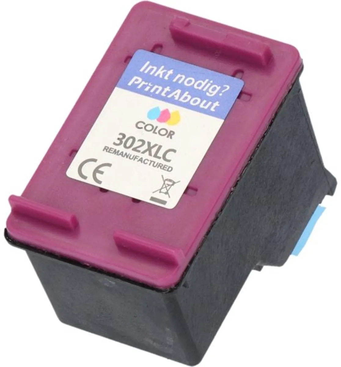 PrintAbout Inktcartridge F6U65AE 3-kleuren