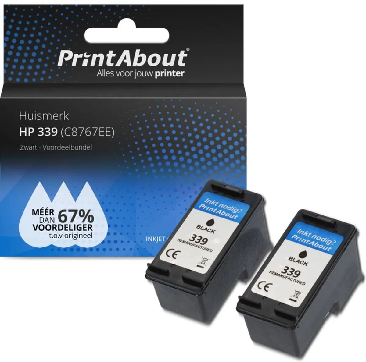 PrintAbout Inktcartridge C8767EE