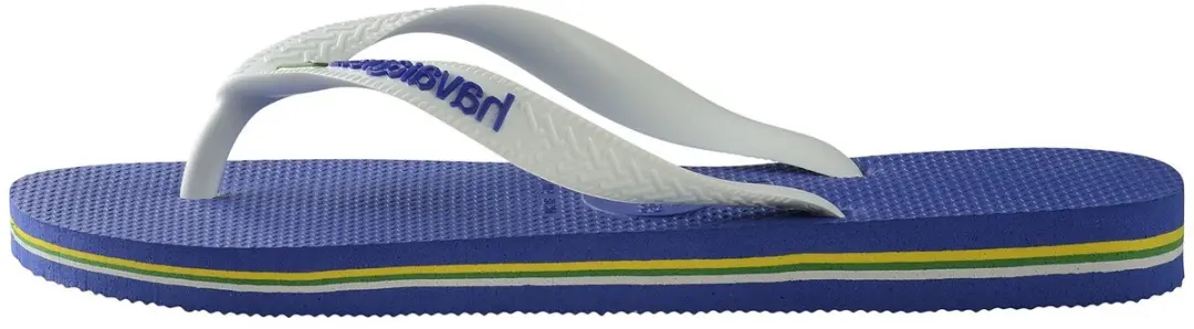 Havaianas Brasil Logo Teenslipper - Blauw