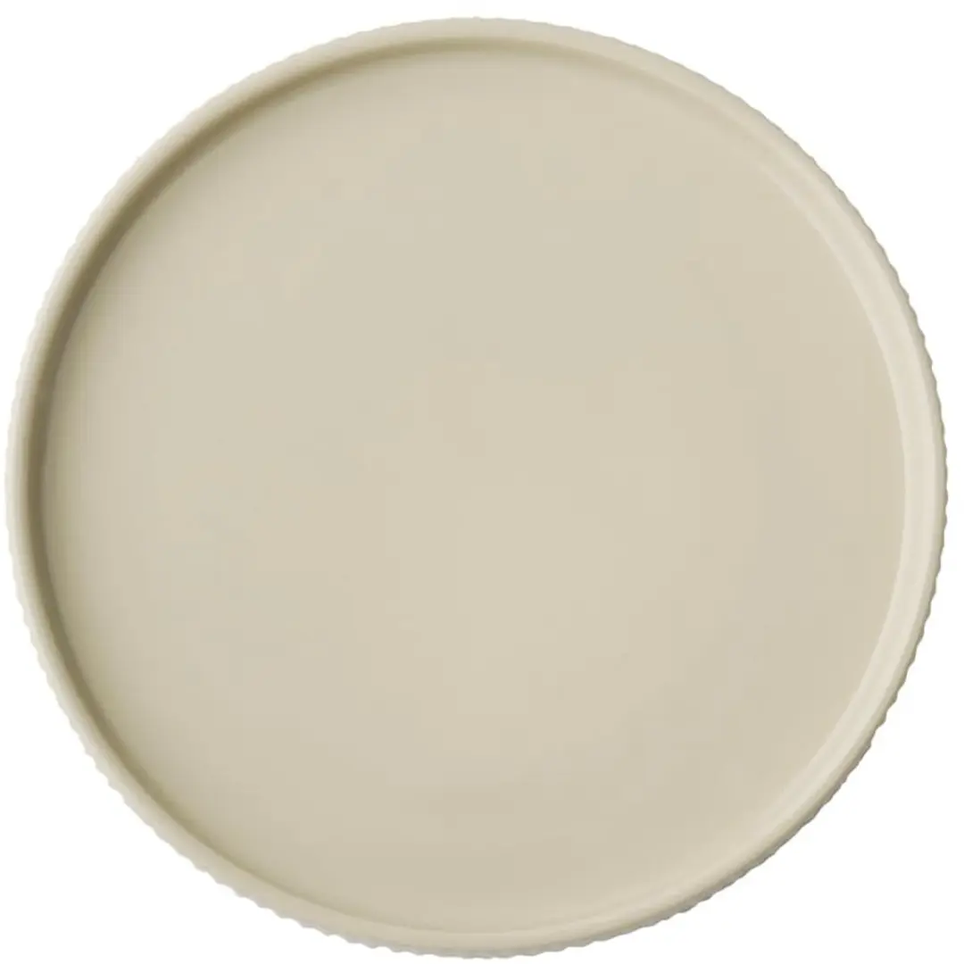 APS The Grid Dinerbord 19037 - 6 Stuks - 20cm - Zandbeige
