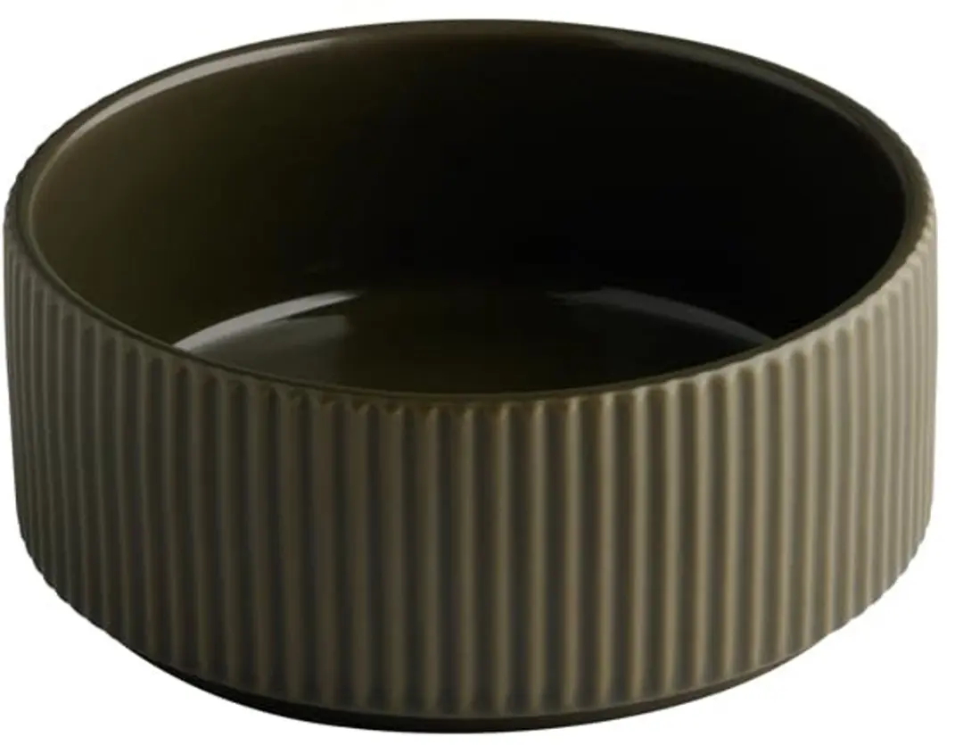 APS The Grid Porseleinen Soepkommen 450ml - Bruin - 6 Stuks - afbeelding 5 van 6