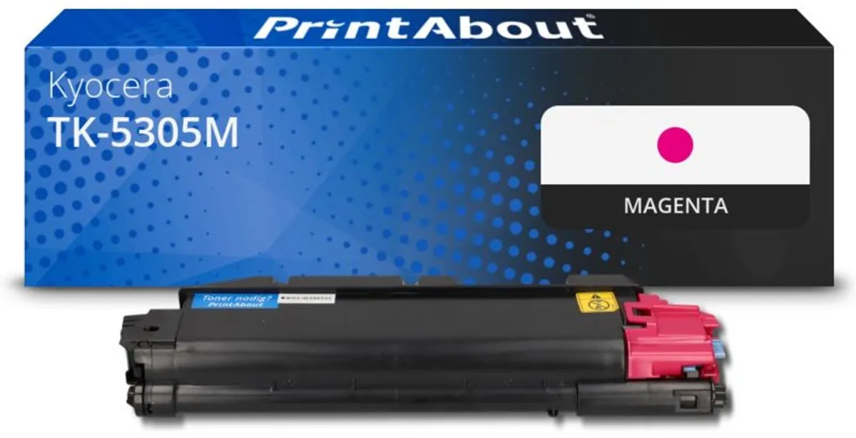 PrintAbout Kyocera TK-5305M Toner Magenta - 6.500 pagina's