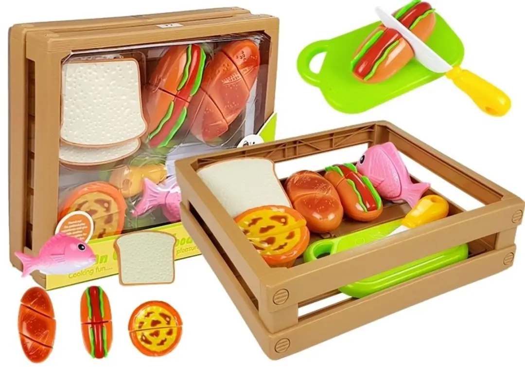Lean Toys Hotdogset Meerkleurig
