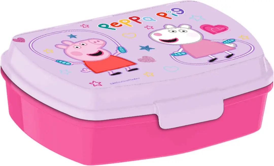 Peppa Pig broodtrommel/lunchbox voor kinderen
