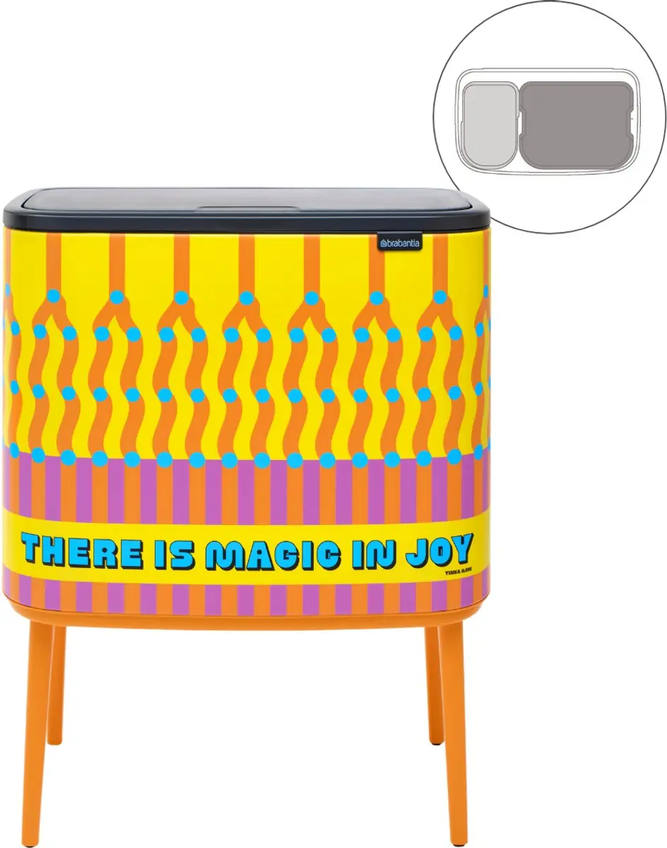 Brabantia Bo Touch Bin Prullenbak 11+23 liter