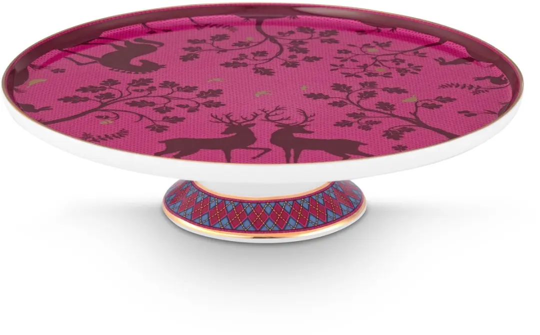 Pip Studio Deerest Darling Pink Taartplateau Roze 21 cm