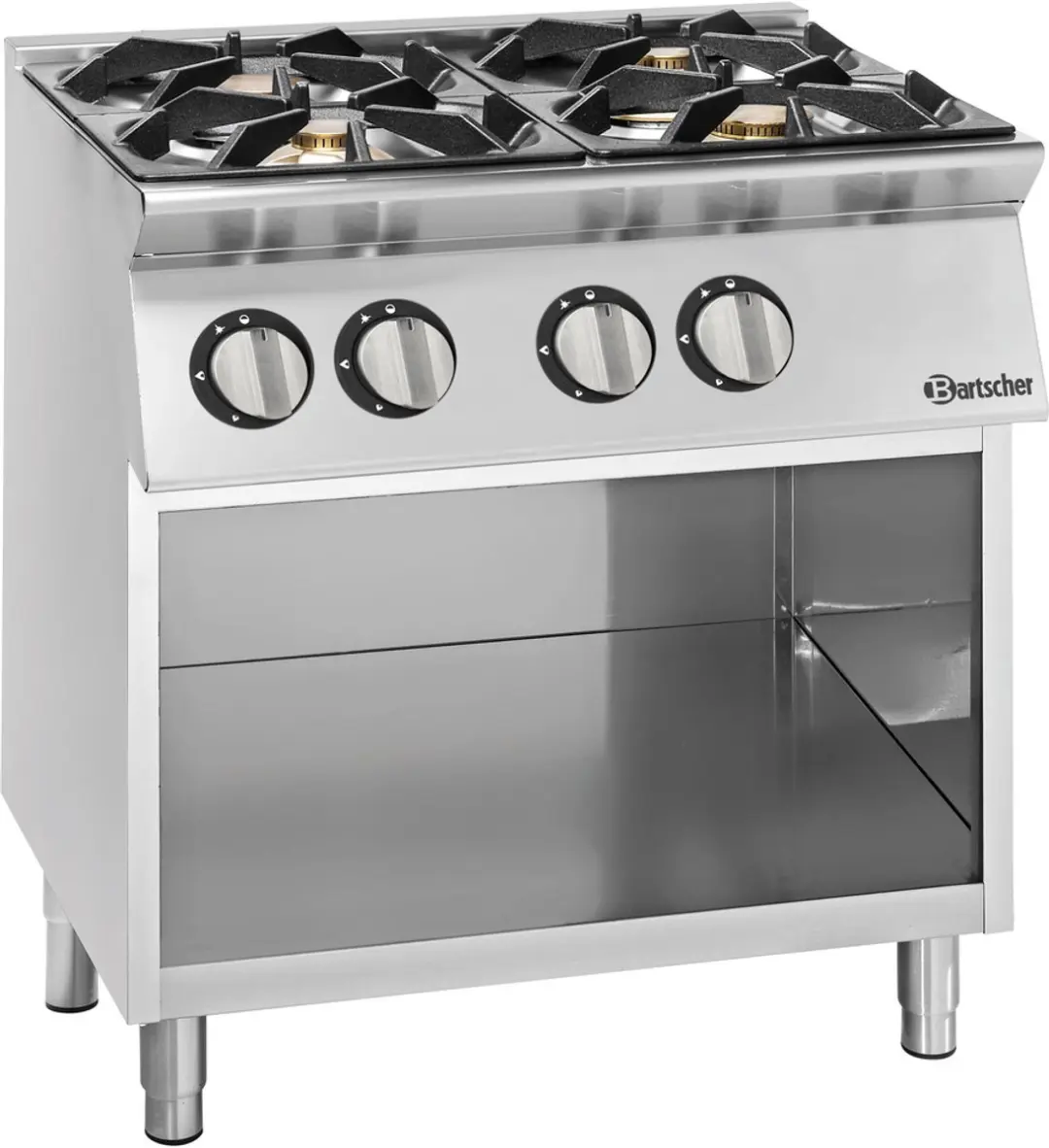 Bartscher 2991131 Gasfornuis 900 4 branders OU