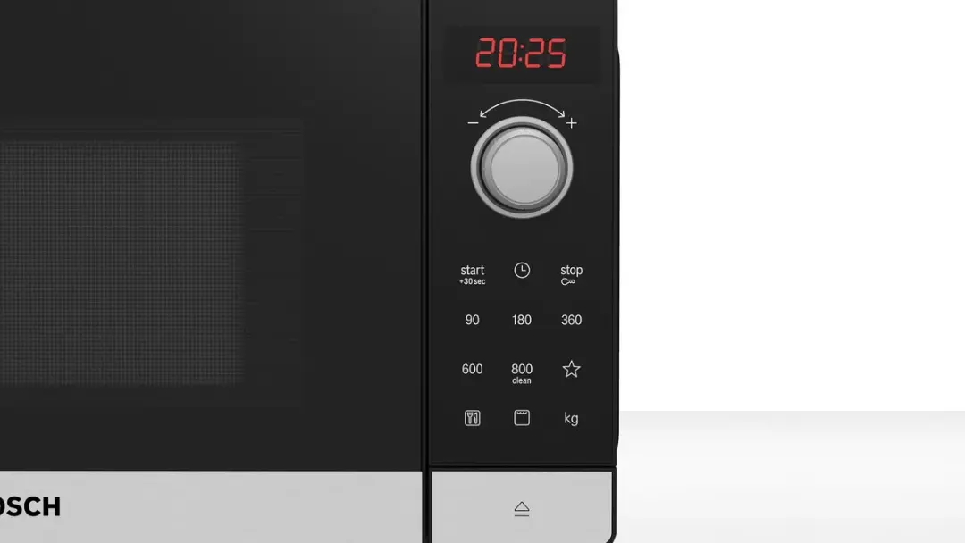 Bosch Serie 2 FEL023MS2 Magnetron 20L 800W - Zwart/RVS - afbeelding 4 van 6