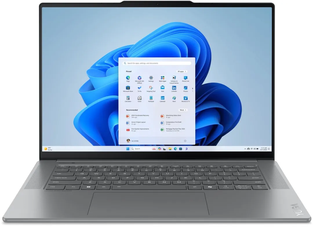 Lenovo Yoga Slim 7 15ILL9 Copilot+ PC - 38,9 cm 2.8K - 32GB 1TB SSD - Grijs