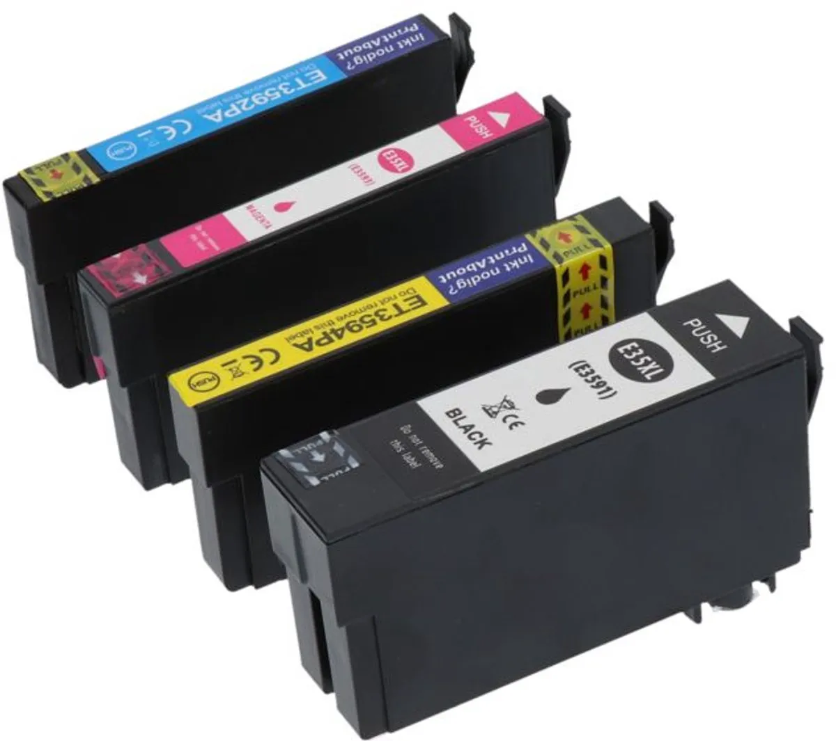 PrintAbout Epson 35XL Inktcartridge 4-kleuren - 10.050 pagina's - Voordeelbundel