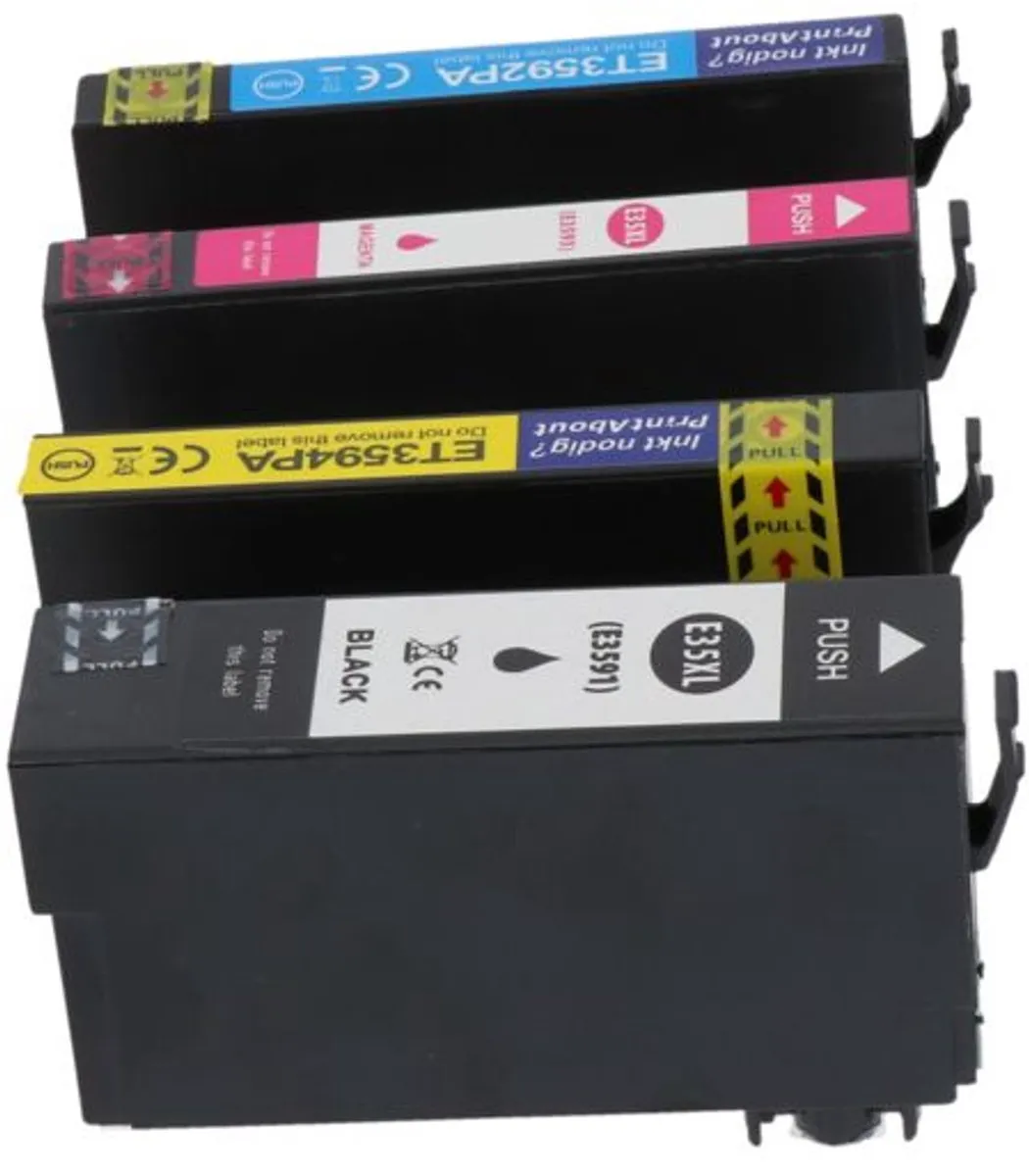 PrintAbout Epson 35XL Inktcartridge 4-kleuren - 10.050 pagina's - Voordeelbundel