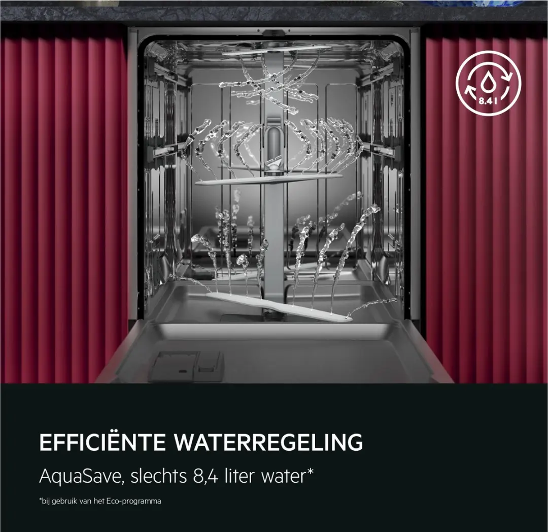 AEG Series 7000 GI7210B1SN Inbouwvaatwasser 13 Couverts - afbeelding 5 van 6