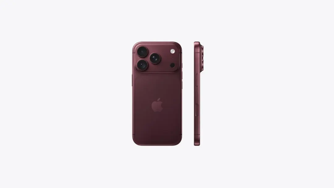 Apple iPhone 18 Pro - 1TB - Bordeauxrood - afbeelding 2 van 5