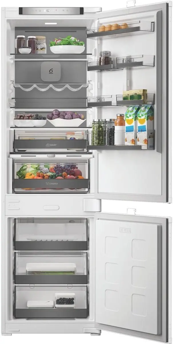 Whirlpool 7525320028 Koel-vriescombinatie 270L - Inbouw - Roestvrijstaal - afbeelding 4 van 6