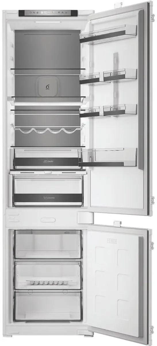 Whirlpool WHK2 5323 B5E2 Koel-vriescombinatie 300L