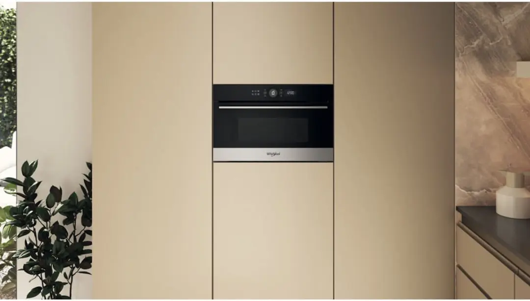 Whirlpool WMD54MX Inbouwmagnetron 31L 1000W - Zwart/Roestvrijstaal - afbeelding 6 van 6