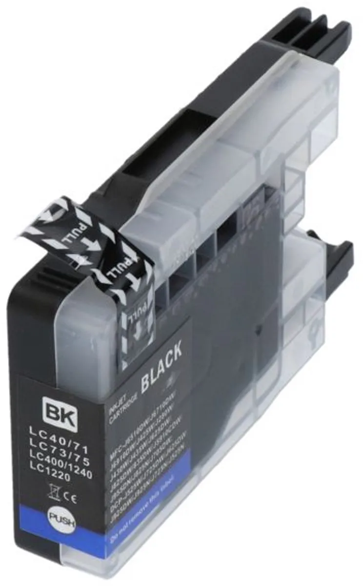 PrintAbout LC-1240BK Inktcartridge - Zwart
