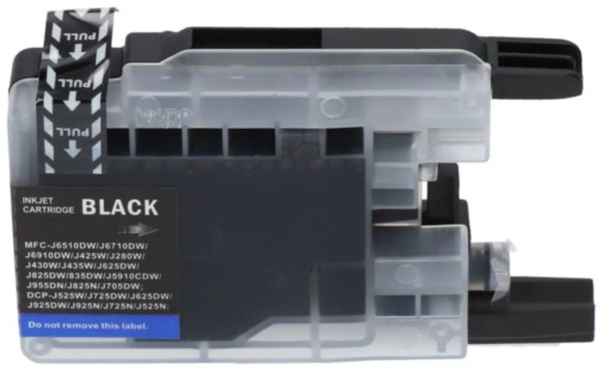 PrintAbout LC-1240BK Inktcartridge - Zwart