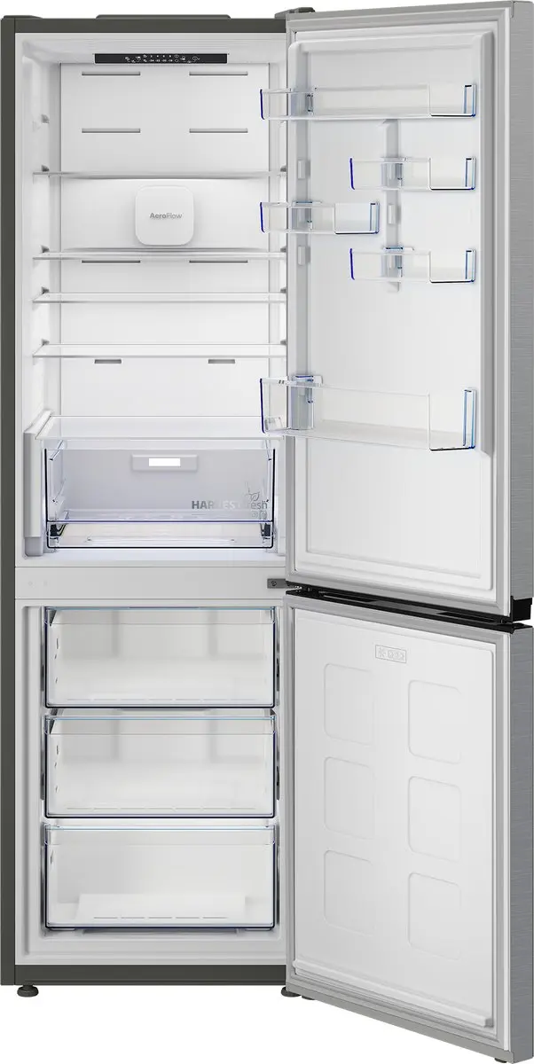 Beko B3RCNA375HXB Koel-Vriescombinatie Vrijstaand - 370L - Zilver - afbeelding 6 van 6