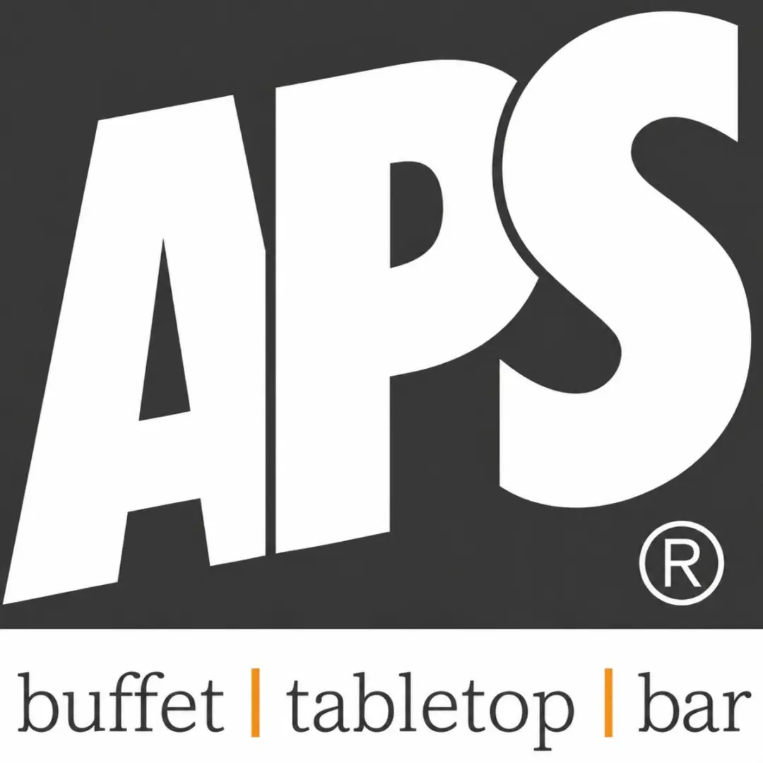 APS The Grid Dinerbord - 6 Stuks - Bruin - Ø20cm