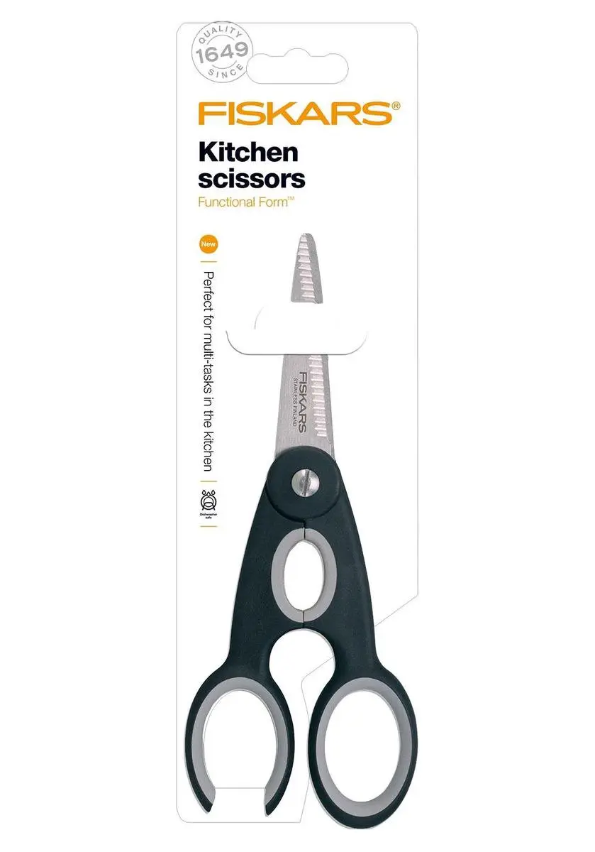 Fiskars Keukenschaar Functional Form 22cm - Zwart - afbeelding 4 van 6