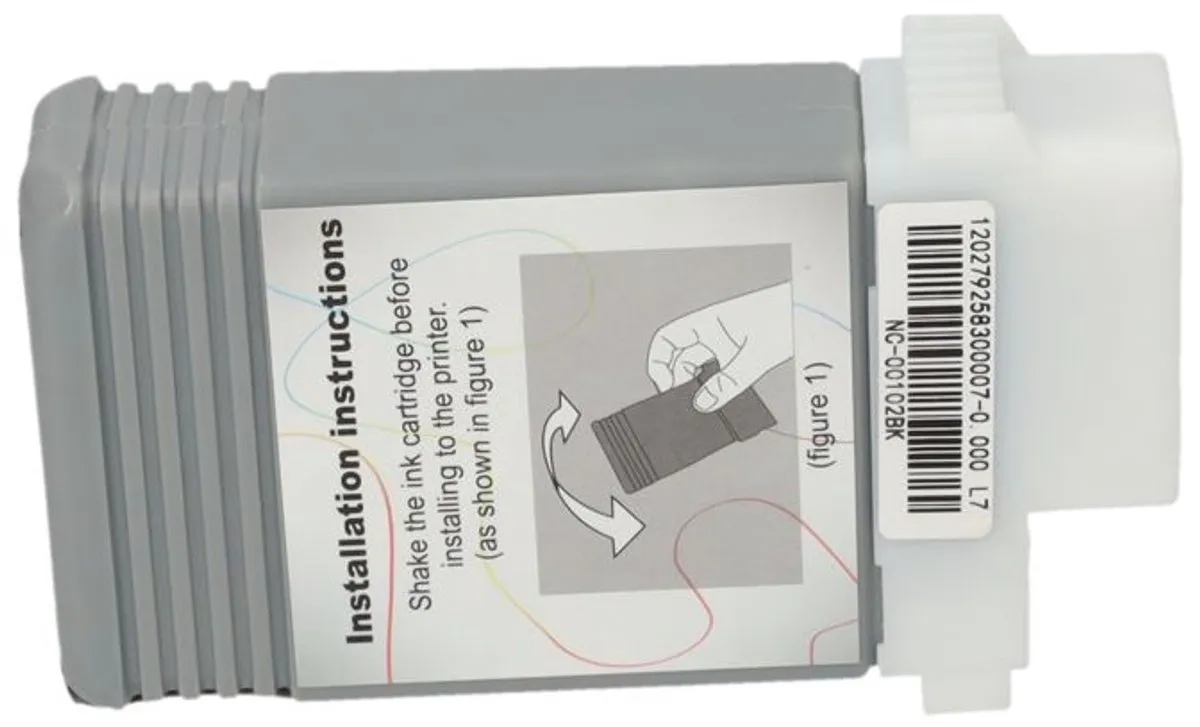PrintAbout PFI-102MBK Inktcartridge Mat-zwart - 130ml - o.a. Canon imagePROGRAF