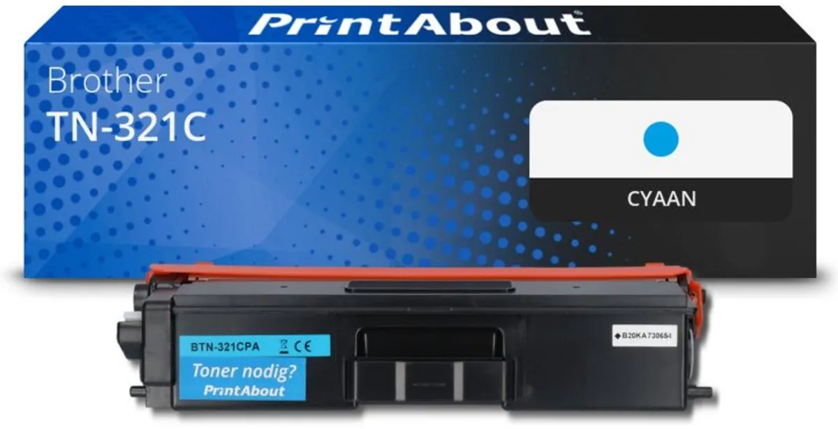 PrintAbout Brother TN-321C Toner Cyaan