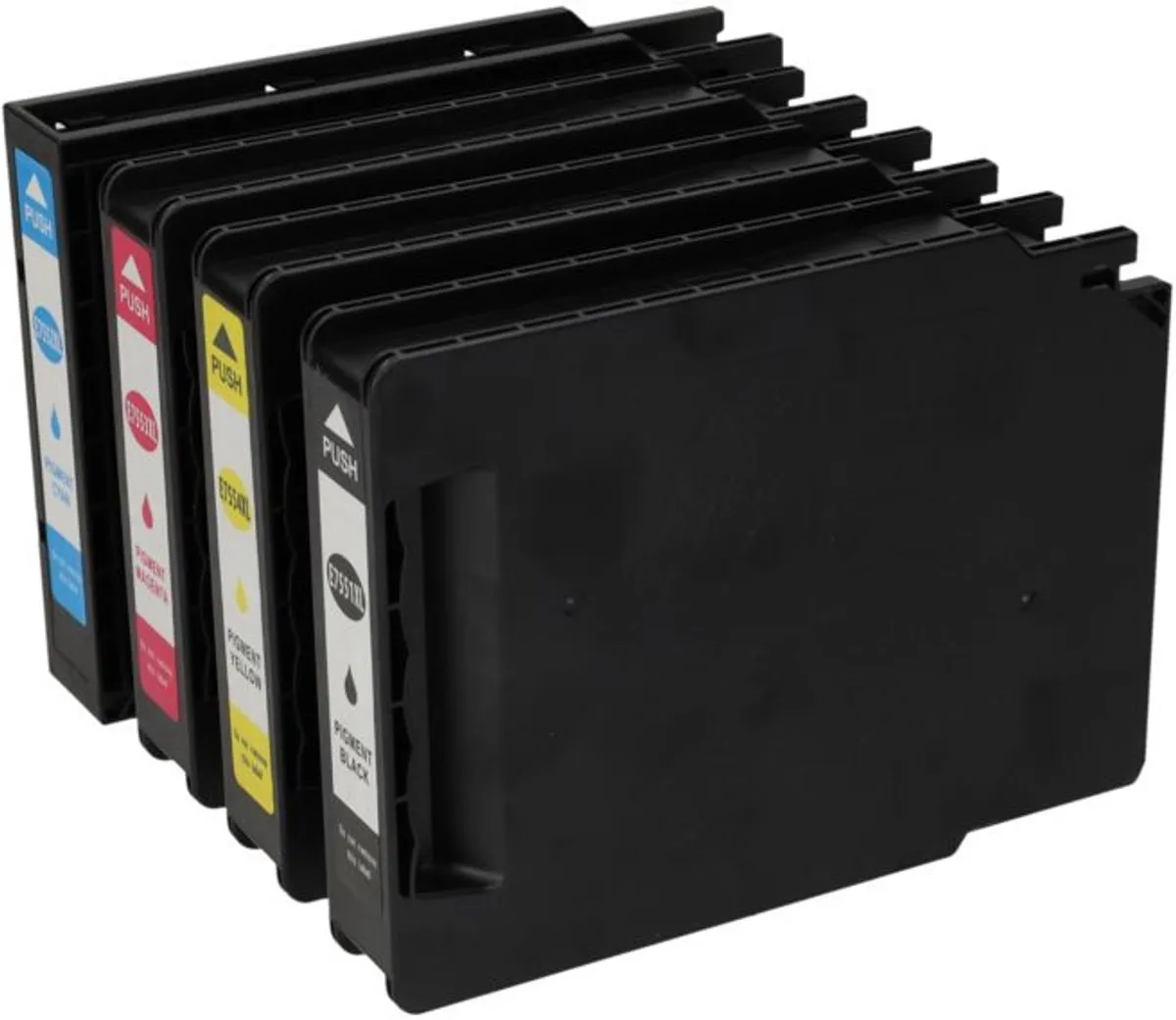 PrintAbout Epson T7551/52/53/54 Inktcartridge 4-kleuren - 28.100 ml