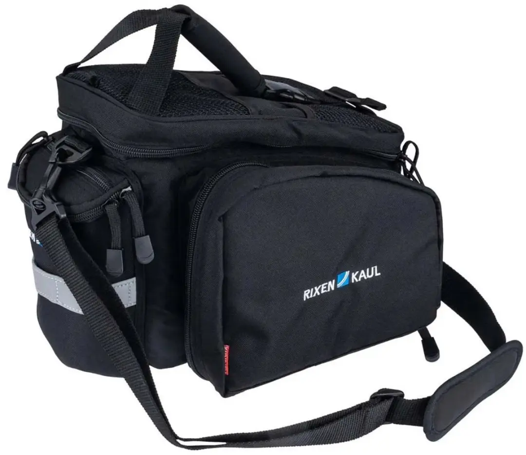 KLICKfix Rackpack 2+ Uniklip Fietstas 16L - Zwart - afbeelding 3 van 6