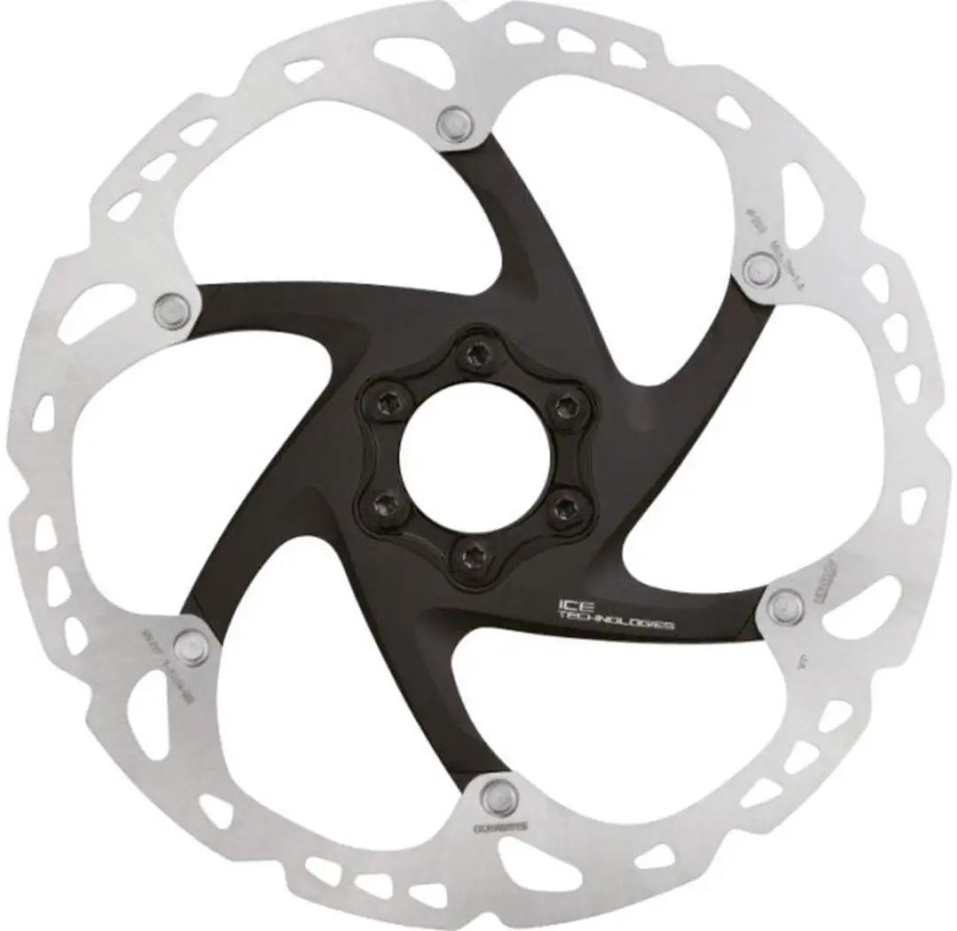 Shimano Deore XT RT86 Remschijf 180mm - Zwart/Zilver - afbeelding 5 van 6